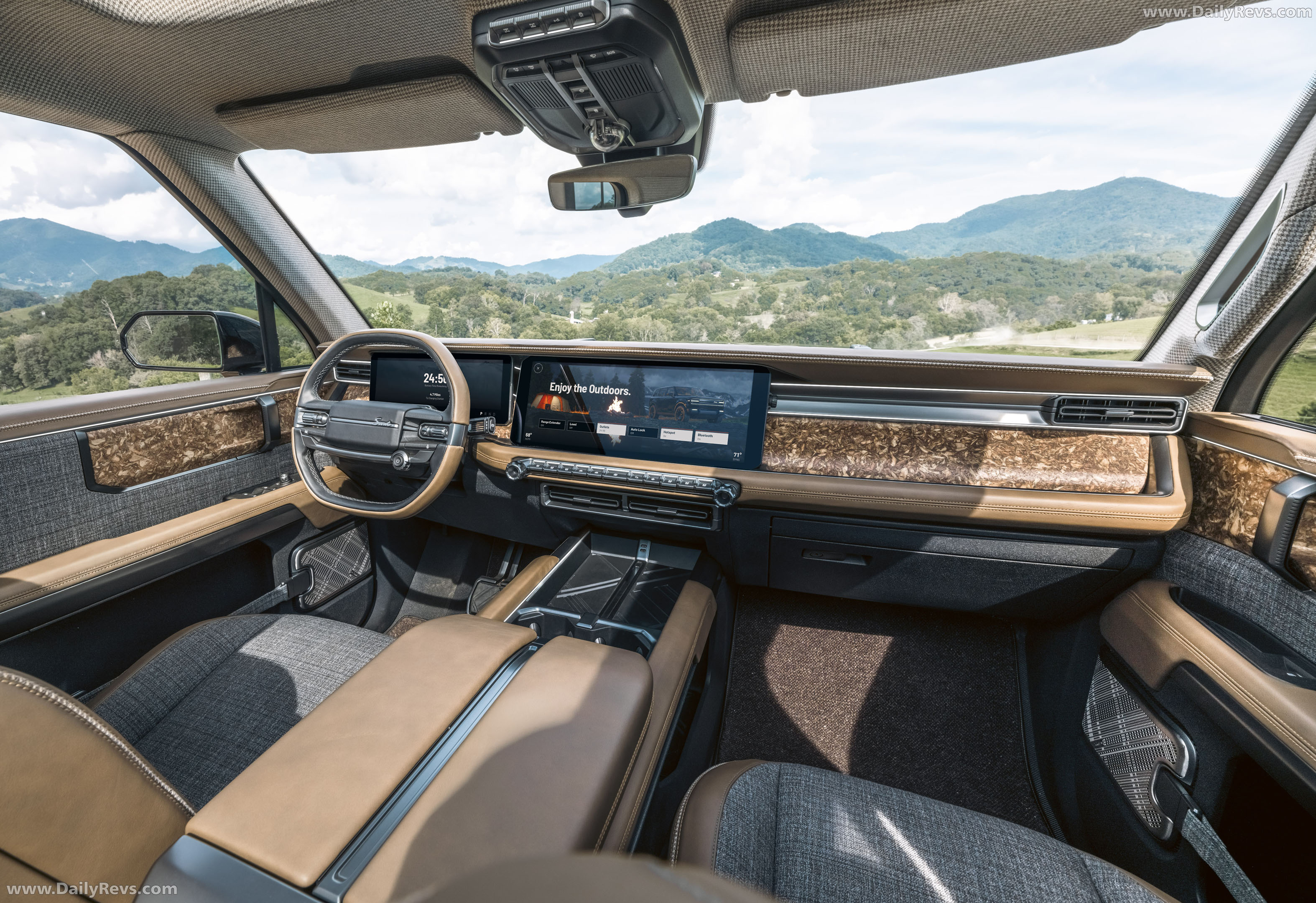 2026 Scout Motors Traveler Mountainside Concept Interior